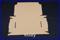 1000 White Postal Cardboard Boxes Mailing Shipping Cartons Large Letter OP1 