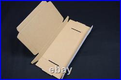 1000 White Postal Cardboard Boxes Mailing Shipping Cartons Large Letter OP1