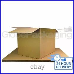 100 LARGE Cardboard Storage Packing Boxes 24x18x18 SW