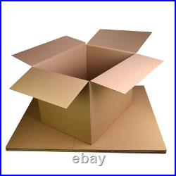 100 LARGE Cardboard Storage Packing Boxes 24x18x18 SW