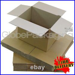 100 Large Cardboard Packing Boxes Cartons 18 x 12 x 7