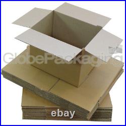 100 Large Cardboard Packing Boxes Cartons 18 x 12 x 7