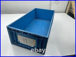 100 Pallet Load Heavy Duty Blue Industrial Boxes Made For Auto
