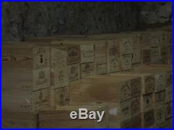 100 trade pallet wine boxes wine crates job lot wooden french crates wine box