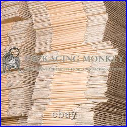 100 x LARGE S/W CARDBOARD POSTAL MOVING MAILING BOXES 19x12.5x14 SINGLE WALL