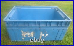 10 x 604028 Strong Large Heavy Duty Plastic Stackable Storage Containers Boxes