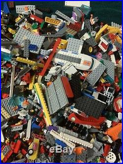 10kg Assorted LEGO bricks + Boards Large Storage Red Box Mixed Sets Bundle