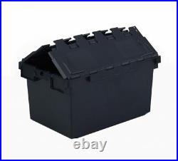 10x heavy duty Plastic Storage boxes/ containers- 80L