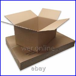 15 x Large Strong Storage Removal Cardboard Cartons 24 x 16 x 12 DW Boxes