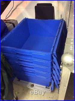 16 Large Plastic Storage Boxes
