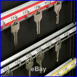 200 Key Storage Cabinet Lock Box Safe Organizer Wall Mount Large Car Lot Holder