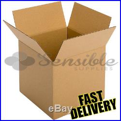 200 x LARGE SINGLE WALL REMOVAL STORAGE MOVING POSTAL CARTONS 24x18x18 FAST