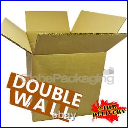 20 XX-LARGE DOUBLE WALL Moving Cardboard Boxes 30x20x20