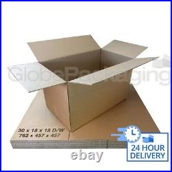 20 XX-LARGE D/W Cardboard Stock Removal Boxes 30x18x18