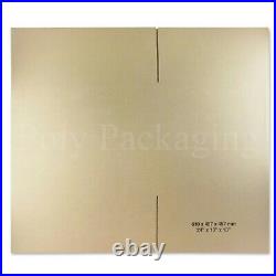 24x18x18 SINGLE WALL Cardboard Boxes ANY QTY (610x457x457mm)Large Storage Box