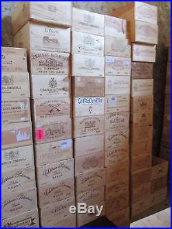 25 trade pallet wine boxes wine crates job lot wooden french crates wine box