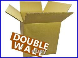30 X-LARGE D/W CARDBOARD REMOVAL MOVING BOXES 18x18x18 DOUBLE WALL OFFER
