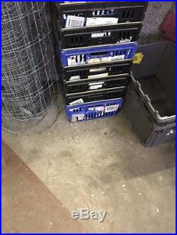 30 x 50L large plastic storage boxes tote boxes containers car parts storage