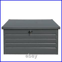 350L Outdoor Storage Box Garden Patio Tools Cabinet Chest Lid Container Lockable