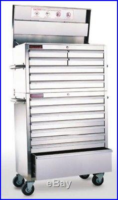 36 Stainless Steel Tool Box Chest Roll Cab Storage large Brand New