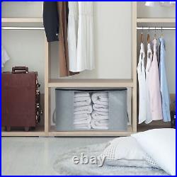 3PC Large Bedding Clothes Storage Bags Zipped Organizer Underbed Wardrobe Closet