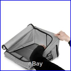 3Pcs Fabric Foldable Storage Bags Clothing Organizers Wardrobe Cube Closet Boxes