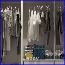 3Pcs PVC Clothes Storage Bags Zipped Organizer Wardrobe Closet Box Bedding Duvet