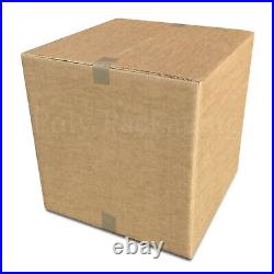 40 x 508x508x508mm/20x20x20DOUBLE WALL/LARGE Square Cardboard Storage Boxes