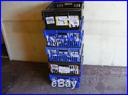 40 x 60L large plastic storage boxes tote boxes containers car parts storage