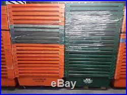 40 x Large 130L Heavy Duty Plastic Warehouse Storage Crate Removal Container Box