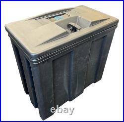 43 Litre Extra Tall Heavy Duty Water Resistant Plastic Storage Box