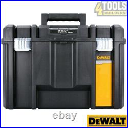 4 x Dewalt DWST1-71195 T-Stak VI Deep Tool Storage Box 23L Without Tote Tray
