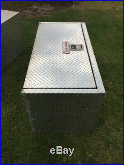 4ft Large Aluminium truck Jockey Storage box