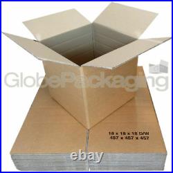 50 X-LARGE DOUBLE WALL STRONG BOXES 18x18x18 24HR DEL