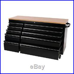 55 Tool Box Chest Cabinet 10 Drawer Storage Organizer Workshop Garage Bench UK