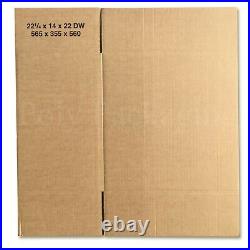 560x356x565mm/22x14x22DOUBLE WALL/LARGE Cardboard Postage Parcel Courier Boxes