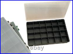 5 BOXES SET Wham 13800 Large Organiser Storage Box 24 Divisions 59,5 39,5 10 cm