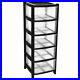 5_Plastic_Storage_Drawers_Large_Tower_Black_Colour_Tall_Tower_01_tal