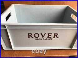 5 X Land Rover/rover/mg Storage Crates/boxes Plastic Stacking. Fully Cleaned
