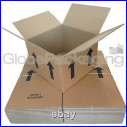 60 X-LARGE DOUBLE WALL CARTONS CARBOARD BOXES 18x18x12