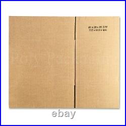 60 x 762x508x508mm/30x20x20DOUBLE WALL/LARGE Cardboard Boxes Courier Delivery