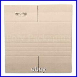 610x610x610mm/24x24x24DOUBLE WALL/X-LARGE Square Stacking Best Cardboard Boxes
