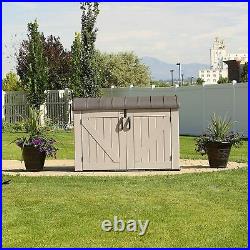 6x3.5ft Outdoor Garden Patio Storage Unit Large Plastic Shed Free Fast Delivery