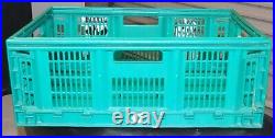 70 Sturdy PLASTIC Folding Storage Crates 60X40X23CM / 5.0cm