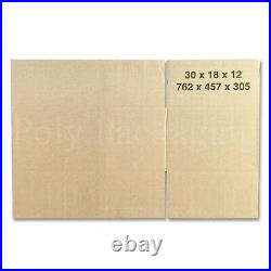 762x457x305mm/30x18x12DOUBLE WALL/LARGE Cardboard Boxes Stack For Post Parcels