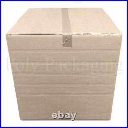 90 x 610x610x610mm/24x24x24DOUBLE WALL/X-LARGE Square Stacking Cardboard Boxes