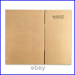 90 x 762x508x508mm/30x20x20DOUBLE WALL/LARGE Cardboard Boxes Courier Delivery