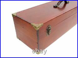 Antique/Vintage 1920's Large Wooden Carpenters Tool Storage Box