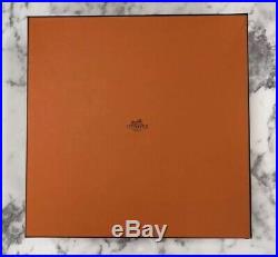 Authentic Hermes Storage Gift Box + Tissue Paper & Pillow 16.75 x 16.75 x 6.75