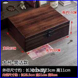 Bamboo Storage Wooden Boxes Storage Organizer Jewelry Boxes Cosmetic Box Gift